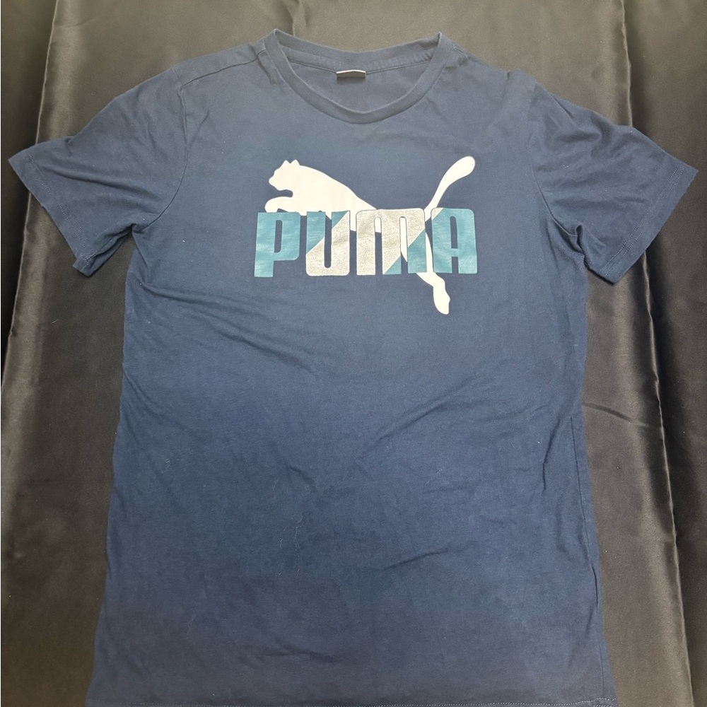 Puma Boys Blue T-Shirt